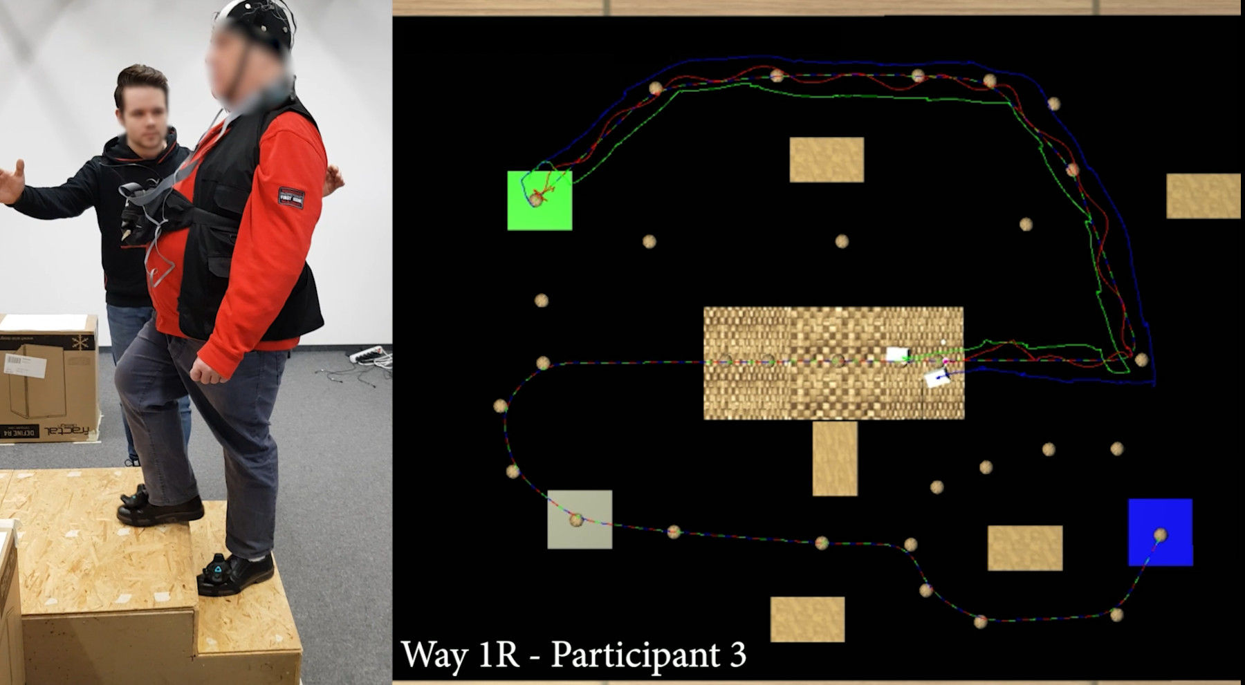Around-the-Head Spatial Tactile System for Supporting Micro Navigation of Blind and Visually Impaired People
